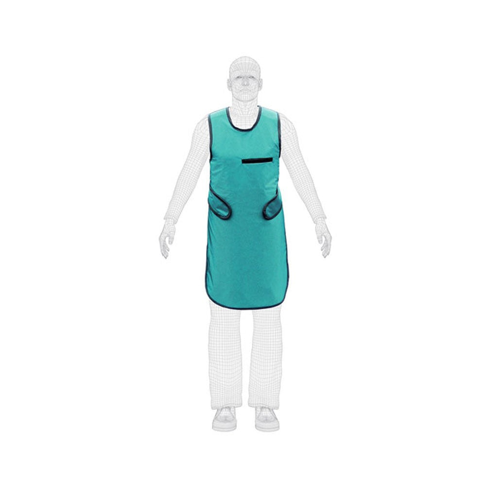 SPOX Light Weight Vinyl Lead Apron With Free Collar X-Ray Vest Protection
